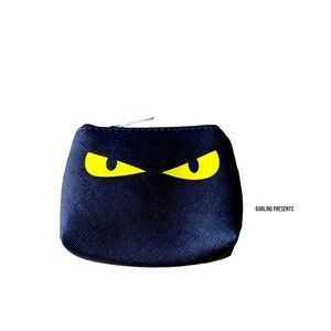 EYES SMALL MULTI PURPOSE BAG UNISEX COLOR BLACK SIZE 4 X 4.5